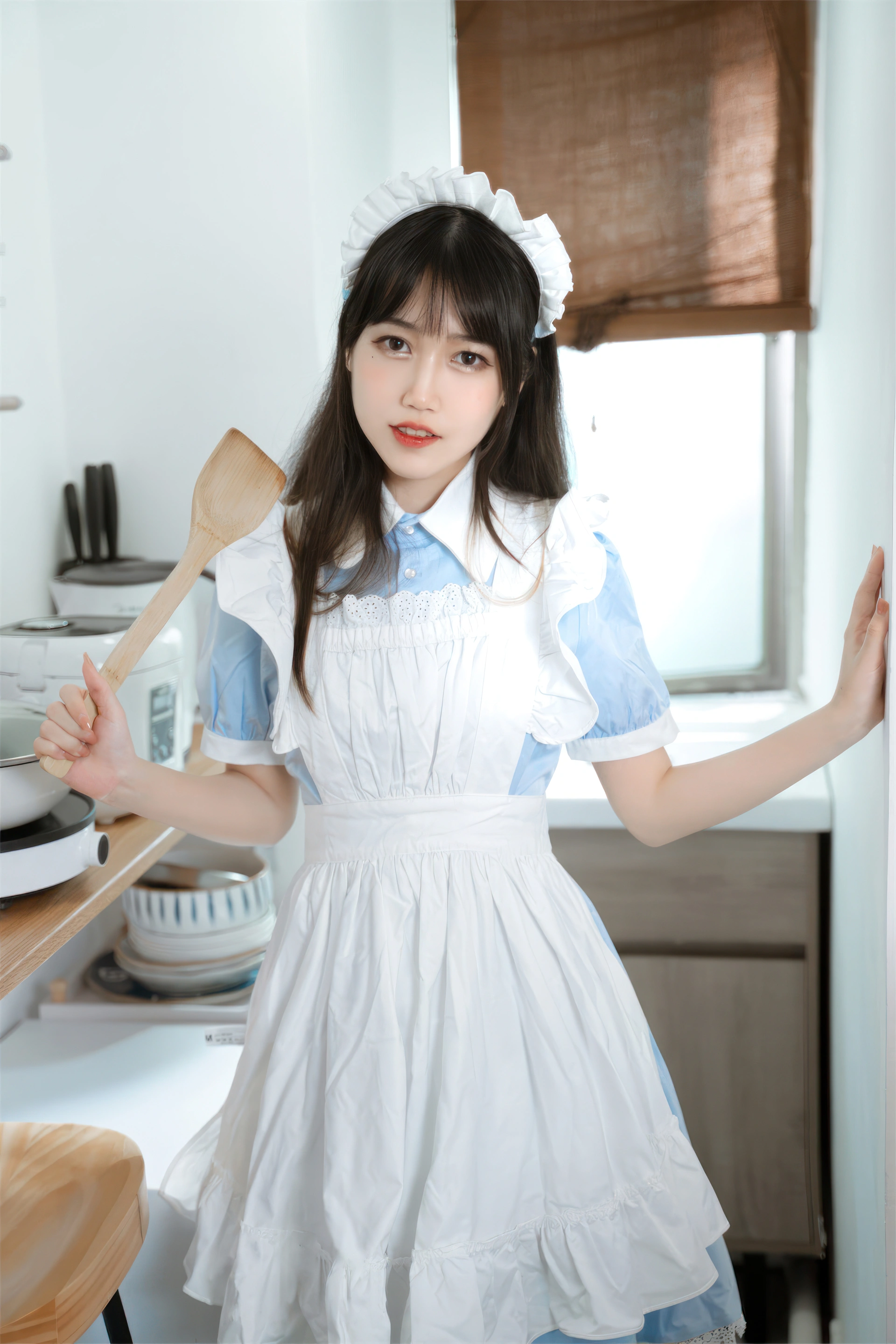 不呆猫 – NO.057 厨房小女仆 1