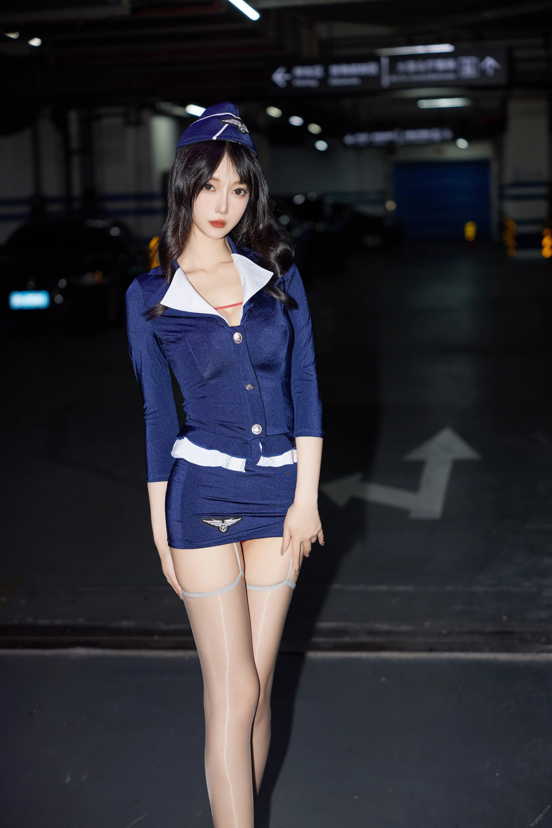 玥儿玥er – NO.018 性感教官制服 3